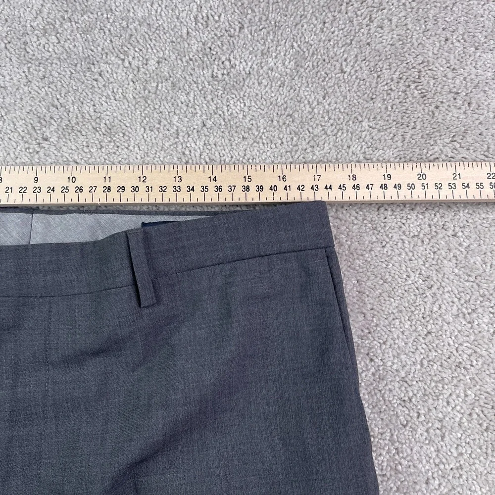 Banana Republic Pants Mens 34x30 Grey Classic Fit Stretch Wool Business Trousers